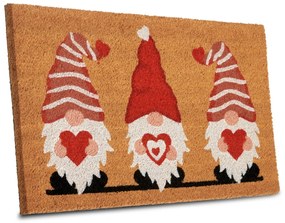 Rohožka Trpaslíci 106195 - na von aj na doma, 40x70, hnedá, chodba / predsieň, Hanse Home