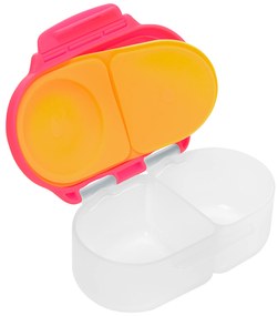 Desiatový box malý - ružový/oranžový