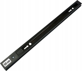 BERGE Koľajnica 50 cm pre bodové reflektory GU10 - čierna