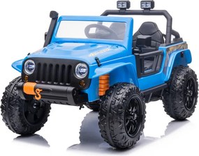 LEAN CARS Elektrické autíčko XB-1118 LED diaľkové ovládanie modré