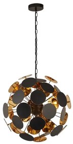 Searchlight 3074-4BG - Závesné svietidlo DISCUS na lanku 4xE14/60W/230V