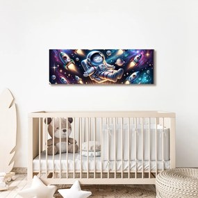 Obraz galaxia očami dieťaťa