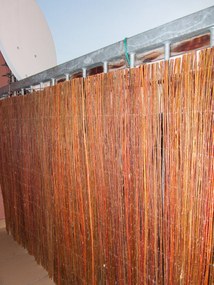 Prútená zástena na plot Výška plota: 140 cm, Dĺžka plota: 300 cm