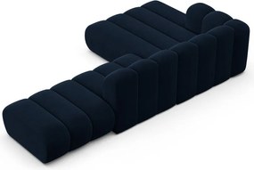 Tmavomodrá rohová pohovka (ľavý roh) Lupine – Micadoni Home