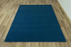 Metrážny koberec Spirit-twist 82 modrý