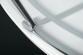 Polysan Polysan, ZOOM LINE štvrťkruhová sprchová zástena 900x900mm, číre sklo, ľavá, ZL2615L