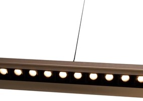 MAXLIGHT P0594 - LED Luster na lanku JO-JO LED/38W/230V mosadz