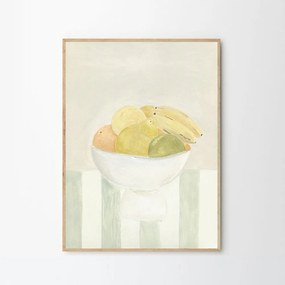 The Poster Club Plagát Still life with Fruit by Isabelle Vandeplassche 40x50 cm
