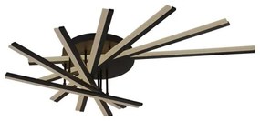 LED Stmievateľný prisadený luster LED/120W/230V 3000-6500K + diaľkové ovládanie