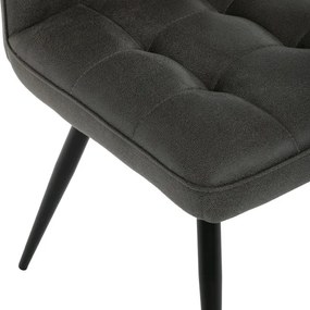 Jedálenská stolička sivá DCL-D1250 GREY3