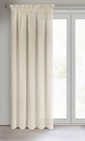 ZÁVES NA PÁSKE ANGELICA 140X270 CM BÉŽOVÁ