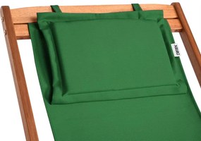 InternetovaZahrada Záhradné lehátko SIENA - zelená
