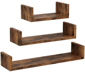 Nástenné police VASAGLE LWS36BX