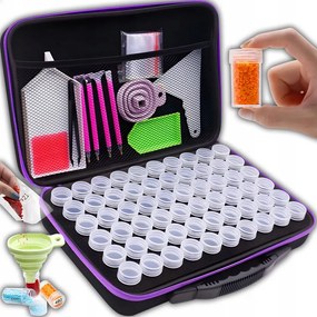 HUR DIAMANTOVÉ VYŠÍVACÍ DOPLŇKY V KRABICI DIAMANTOVÉ MALOVÁNÍ V KUFŘÍKU 85EL