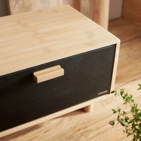 Chlebník BAMBOU čierny 991596