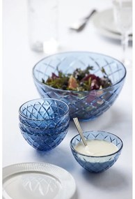 Modré sklenené misky v súprave 4 ks 325 ml Sorrento – Lyngby Glas