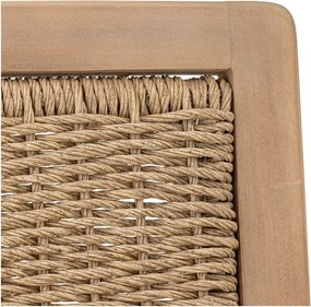 Záhradná pohovka z masívneho dreva v prírodnej farbe Sorrento – Bloomingville