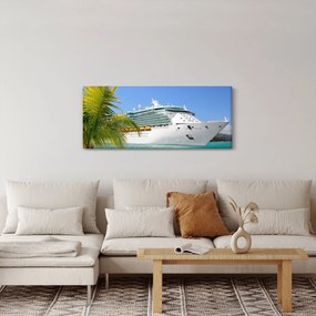 Obraz - Výletná loď (120x50 cm)