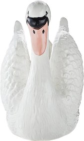 ODETTE Dekorácia labuť 21 cm