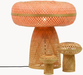 Bambusové stolové lampy Palawan, 3 ks