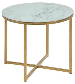 Odkladací stolík Actona Alisma, ⌀ 50 cm