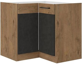 Skrinka Do Kuchyne Vigo Grafit Mat 90x90 Nd 2f Bb