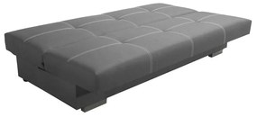 Rozkladacia pohovka s úložným priestorom Catini AXEL - Tmavo Sivá