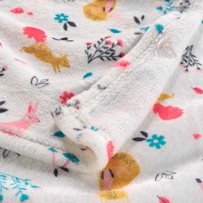 Detská deka z mikroflanelu 125x150 cm Princesse Licorne – douceur d'intérieur