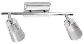 JUST LIGHT. 11229-17 - LED Bodové svietidlo DALLI 2xLED/3,5W/230V chróm