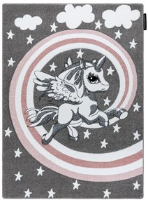 Dywany Łuszczów Detský kusový koberec Petit Pony grey - 200x290 cm