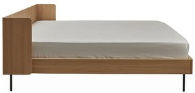 Dvojlôžková posteľ v dekore duba 180x200 cm v prírodnej farbe Wrap – Bonami Selection
