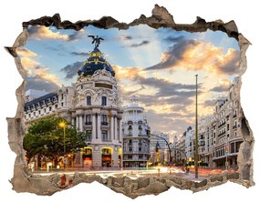 Fototapeta díra na zeď Madrid španielsko nd-k-103181516