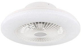 Globo 03628 - LED Stmievateľné stropné svietidlo s ventilátorom LED/30W/230V + DO