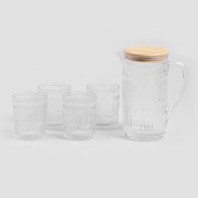 Sada džbánu a štyroch pohárov LOBOS 728181 (5 ks)