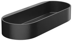 Polička Hansgrohe WallStoris vo farbe matná čierna 27913670