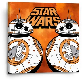 Sablio Obraz Star Wars Ohnivé pozadie - 50x50 cm