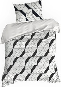 OBLIEČKY Z MIKROVLÁKNA GEO01 160X200 CM, 2 KS 70X80 CM VZOROVANÉ