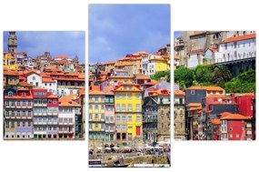 Obraz - Ribeira, Portugalsko (90x60 cm)