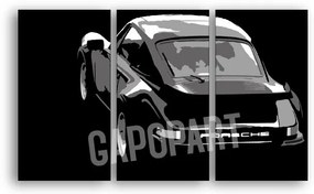 Ručne maľovaný POP Art obraz PORSCHE 911 | rôzne rozmery