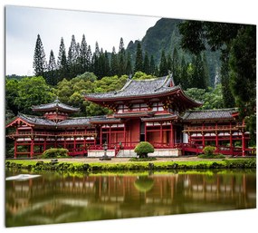 Obraz - čínska architektúra (70x50 cm)