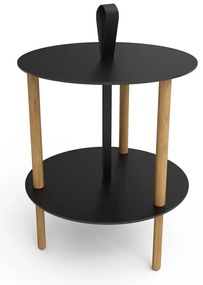 Okrúhly odkladací stolík ø 38 cm Strap S Bull – LIND DNA