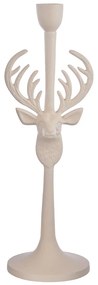 FOREST GLADE Svietnik 32 cm - béžová