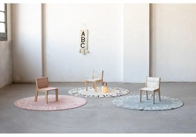 Detská stolička v béžovo-prírodnej farbe ABC – Lorena Canals