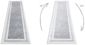 Koberec / Behúň GLOSS 2813 27 ramka, grécky - sivý