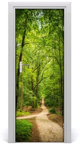 Fototapeta na dvere samolepiace chodník v lese 85x205 cm