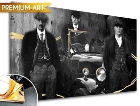 Obrazy na plátne - PREMIUM ART – Peaky Blinders bratia | rôzne rozmery