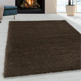 Koberec Fluffy Super Soft hnedý