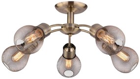 Candellux GLIVA Luster 5X60W E27 Patina (Without bulb) 35-56603