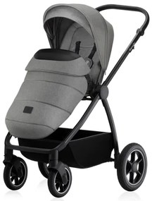 Lionelo - Kombinovaný kočík 2v1 MERIL Grey Stone