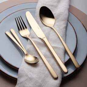 Príborový set 16 ks – Joy PVD Champagne matná rúčka - 140304
